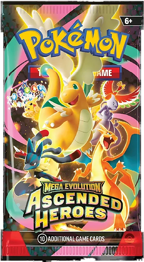 Förseglat boosterpaket, Ascended Heroes